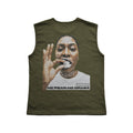 Sleeveless Tee Oversize Kore "No Fear-No Drama"